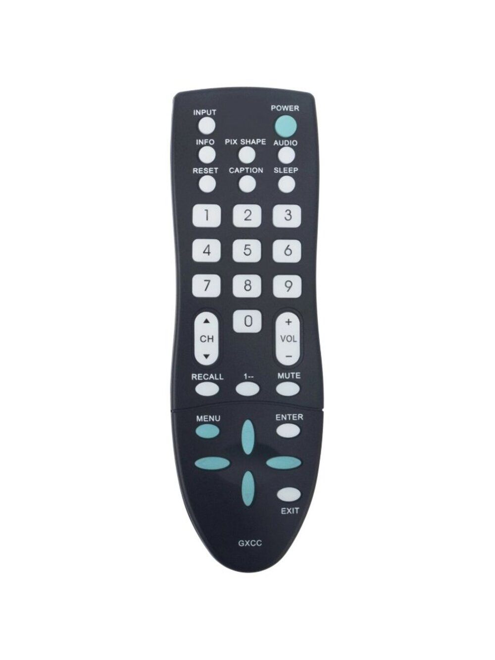 GXCC Replace Remote for Sanyo TV DP26640 DP26648 DP26649 DP42142 DP42740 DP39E23